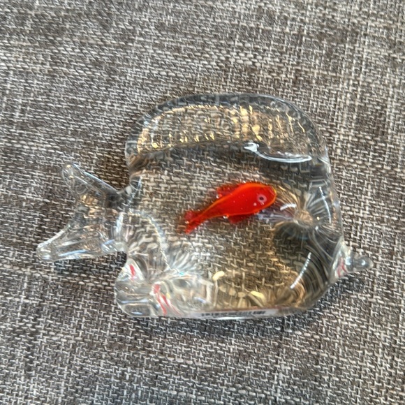 Red and White Betta Fish Decor Accessory - Picture 5 of 8